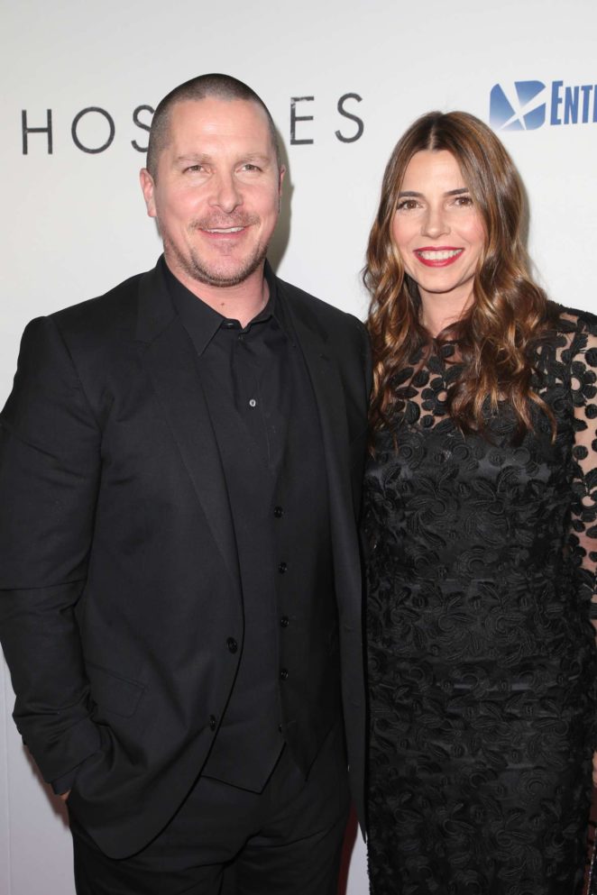 Sibi Blazic and Christian Bale - 'Hostiles' Premiere in Los Angeles