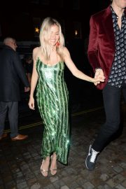 Sienna Miler - Arrives at Noel Gallagher's Christmas Party in London