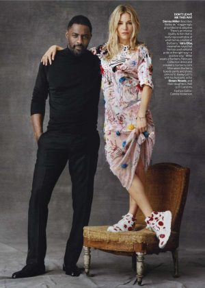 Sienna Miller and Idris Elba - Vogue US Magazine (April 2018)