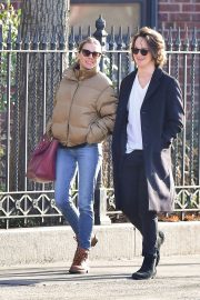 Sienna Miller and Lucas Zwirner - Out for a walk in New York