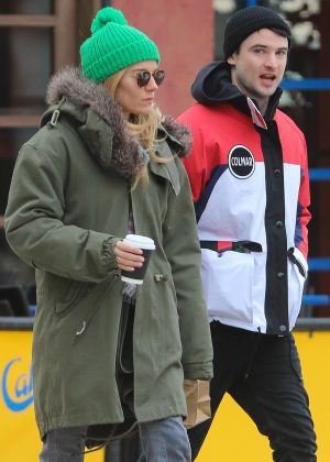 Sienna Miller and Tom Sturridge out for coffee in NYC