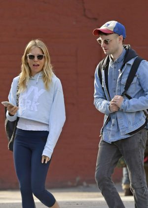 Sienna Miller and Tom Sturridge out in New York City
