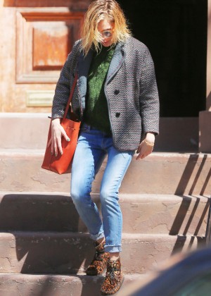 Sienna Miller in Jeans out in NYC