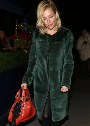 Sienna Miller - LOVE Magazine Christmas Party in London