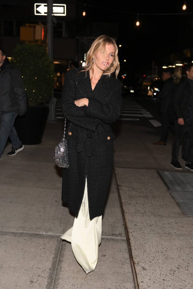 Sienna Miller - Opening of Caviar Kaspia at the Mark Hotel in New York