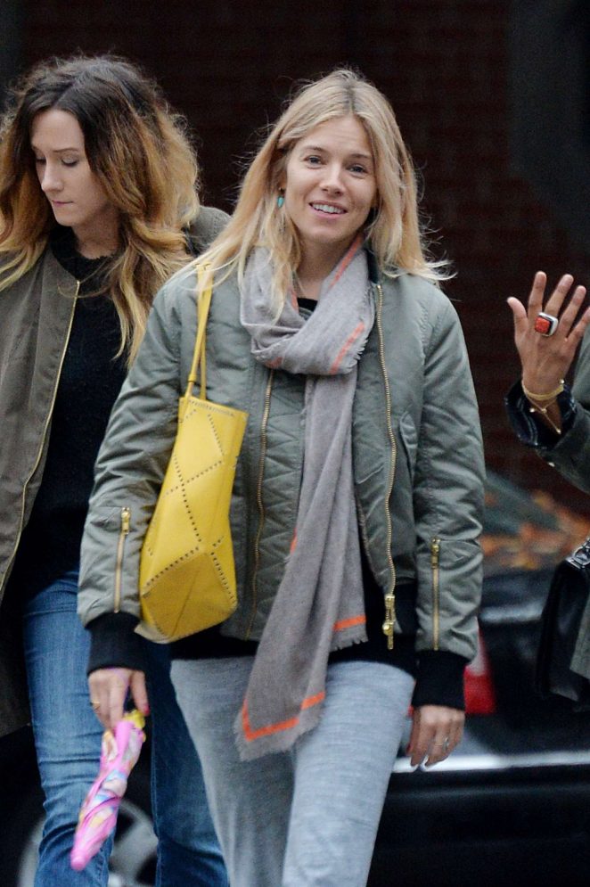 Sienna Miller out in New York City