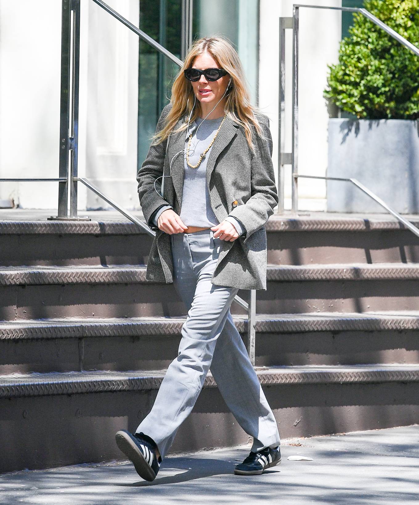 Sienna Miller - Seen on a stroll in New York