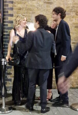 Sienna Miller - Seen outside of a charity gala in London