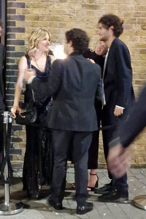 Sienna Miller - Seen outside of a charity gala in London