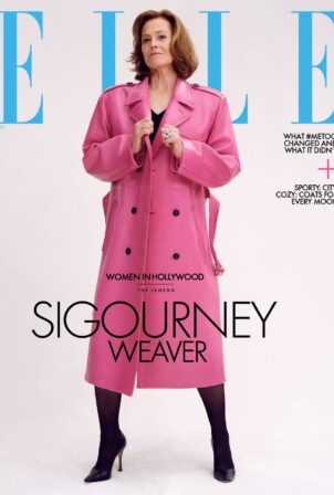 Sigourney Weaver - Elle US The Women in Hollywood Issue (November 2022)