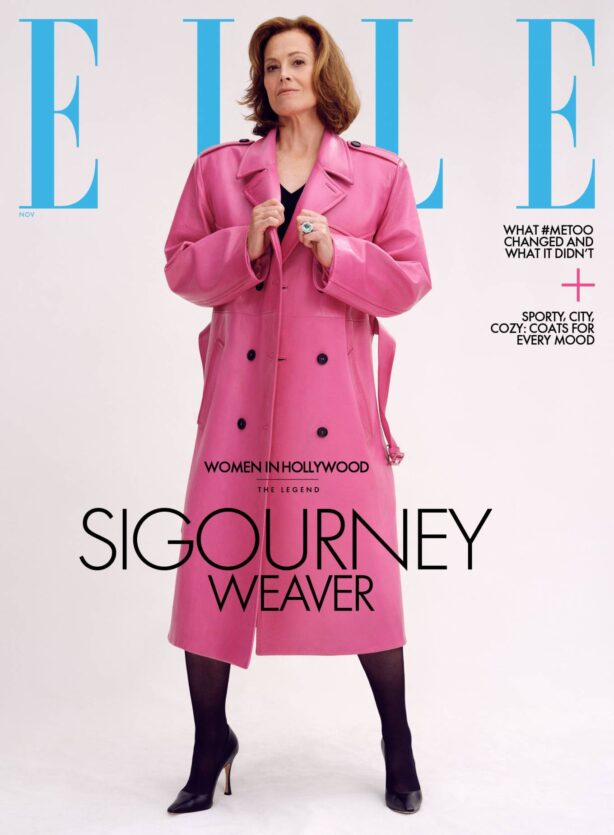 Sigourney Weaver - Elle US The Women in Hollywood Issue (November 2022)