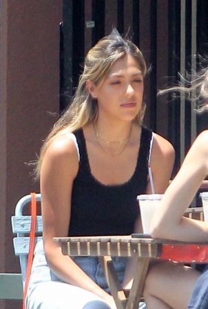 Sistine Stallone - Out for a lunch in Beverly Hills