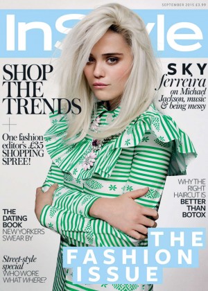 Sky Ferreira - InStyle UK Cover (September 2015)