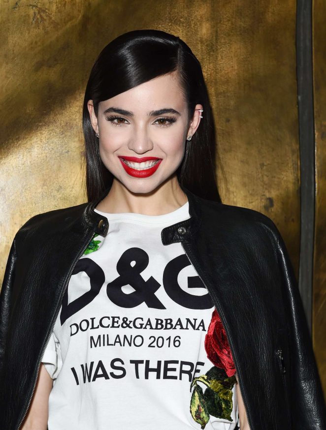 Sofia Carson at Dolce and Gabbana Store Party in Los Angeles
