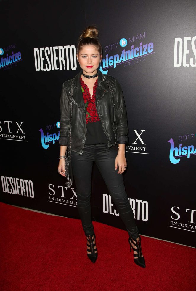 Sofia Reyes - 'Desierto' Premiere in Los Angeles