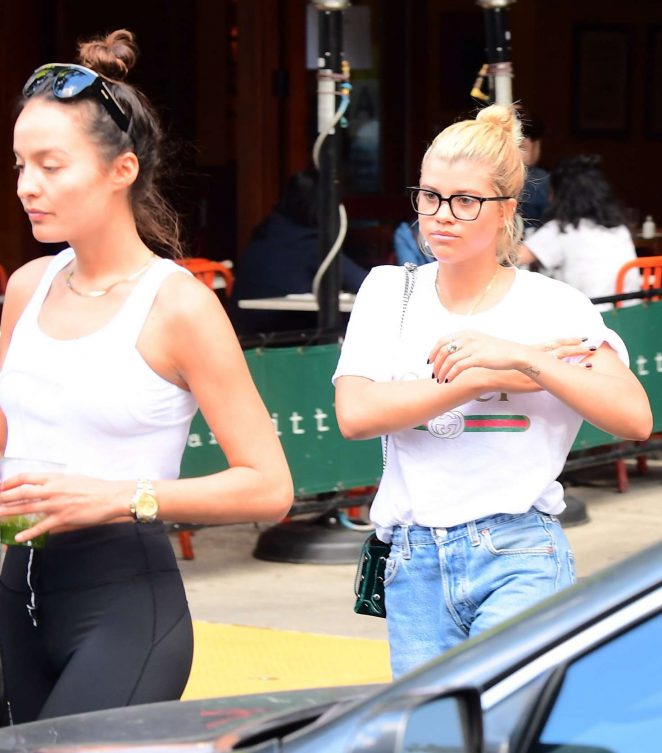 Sofia Richie and Chloe Bartoli out in New York City