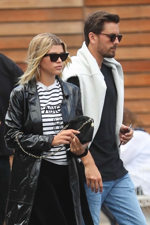 Sofia Richie and Scott Disick - Shopping in Beverly Hills