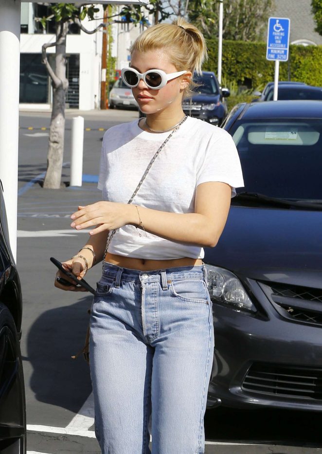 Sofia Richie at Fred Segal Shopping in West Hollywood