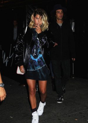 Sofia Richie at Up and Down Club in NYC