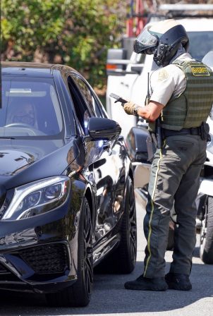Sofia Richie - gets pulled over in Los Angeles