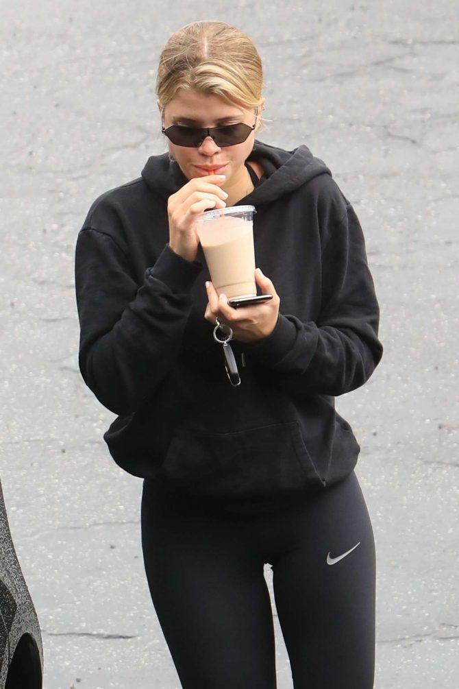 Sofia Richie - Hits the gym in West Hollywood