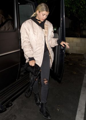 Sofia Richie - Leaving the 'Doheny Room' in West Hollywood