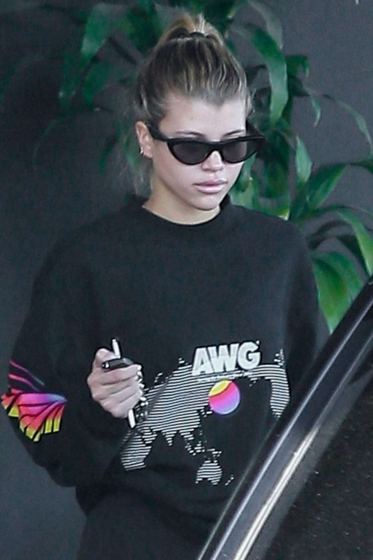 Sofia Richie - Leaving the gym in Los Angeles