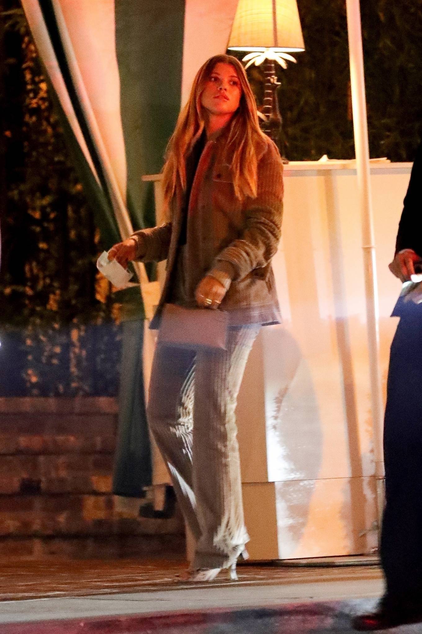 Sofia Richie - out for dinner at the San Vicente Bungalow in West Hollywood