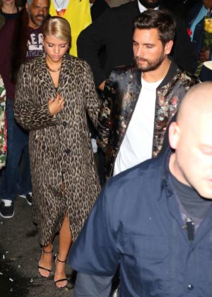 Sofia Richie out for the party in New York