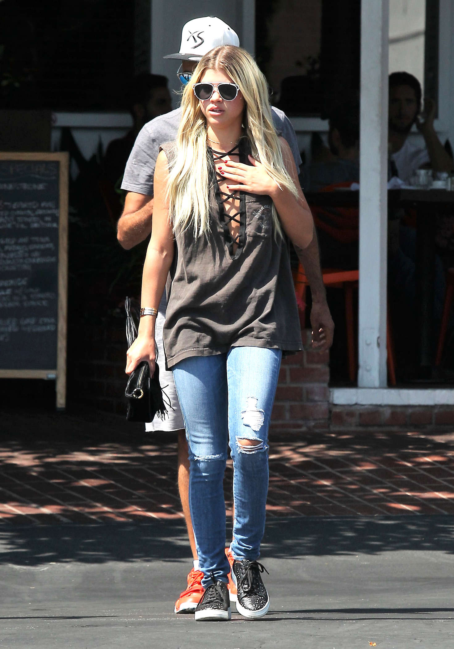 Sofia Richie Shopping at Fred Segal in Los Angeles