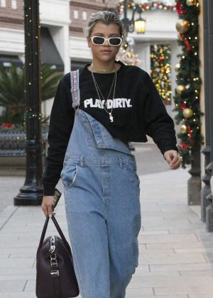 Sofia Richie Shopping in Beverly Hills