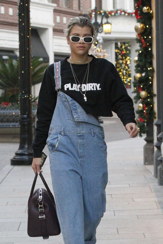 Sofia Richie Shopping in Beverly Hills