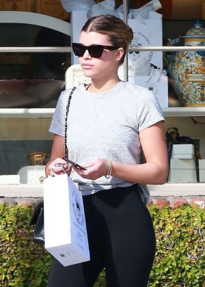 Sofia Richie - Shopping in Hollywood
