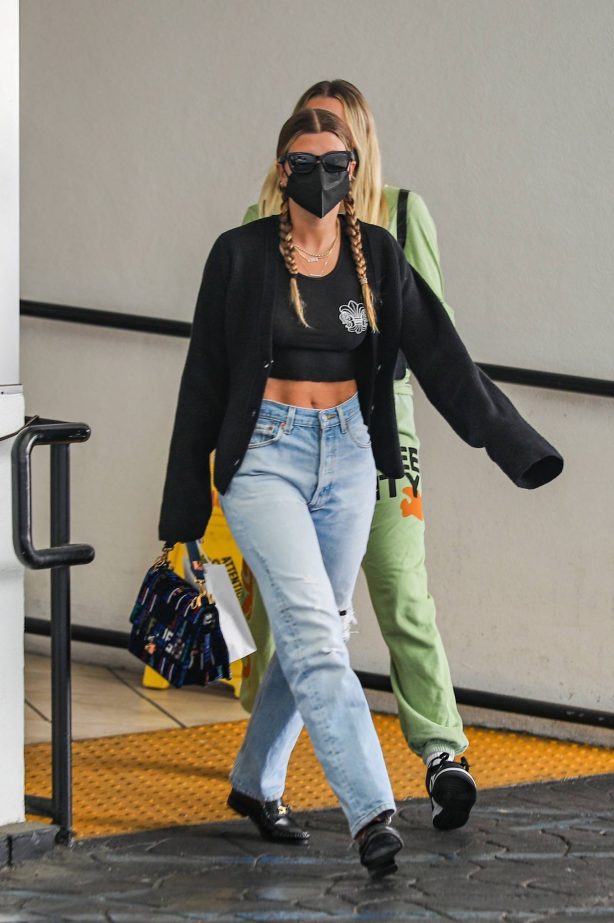 Sofia Richie - Shows off her abs while out in Beverly Hills