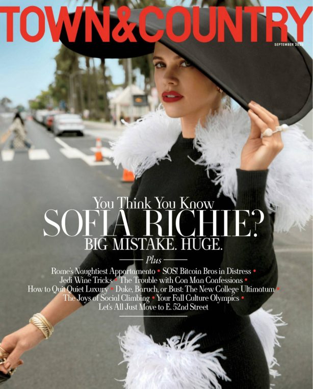 Sofia Richie - Town & Country Magazine (September 2023)