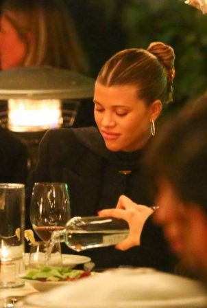 Sofia Richie - With a mystery man out in Santa Monica