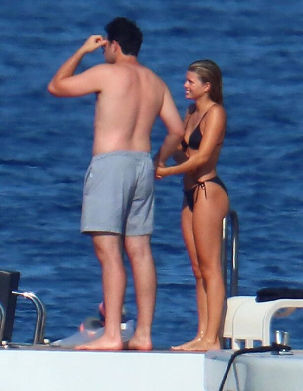 Sofia Richie - With her fiancé Elliot Grainge on holiday in the South of France
