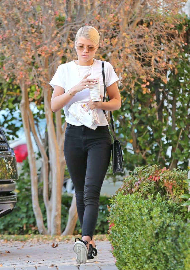 Sofia Richie with her mom Diane Alexander out in Calabasas