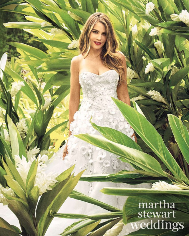 Sofia Vergara - Martha Stewart Weddings Magazine (Fall 2015)
