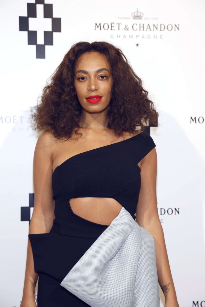 Solange Knowles - The Tiger Bottle Collection in NYC