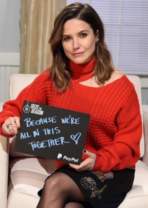 Sophia Bush - Joined PayPal in Support of the #GivingTuesday Movement in NYC