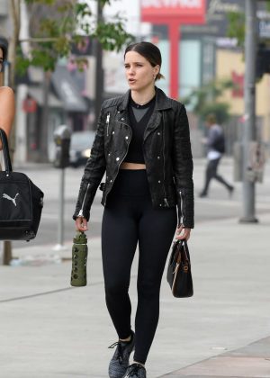 Sophia Bush - Leaves a pilates class in West Hollywood