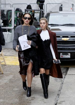 Sophie and Charlotte Bickley - Leave Taoray Wang Show 2017 in New York
