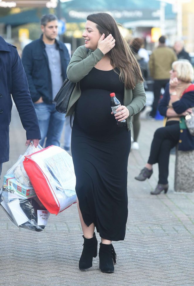 Sophie Austin - Shopping at The Baby Show in London