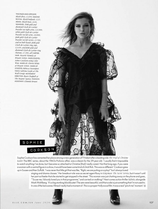 Sophie Cookson - UK Elle Magazine (June 2020)