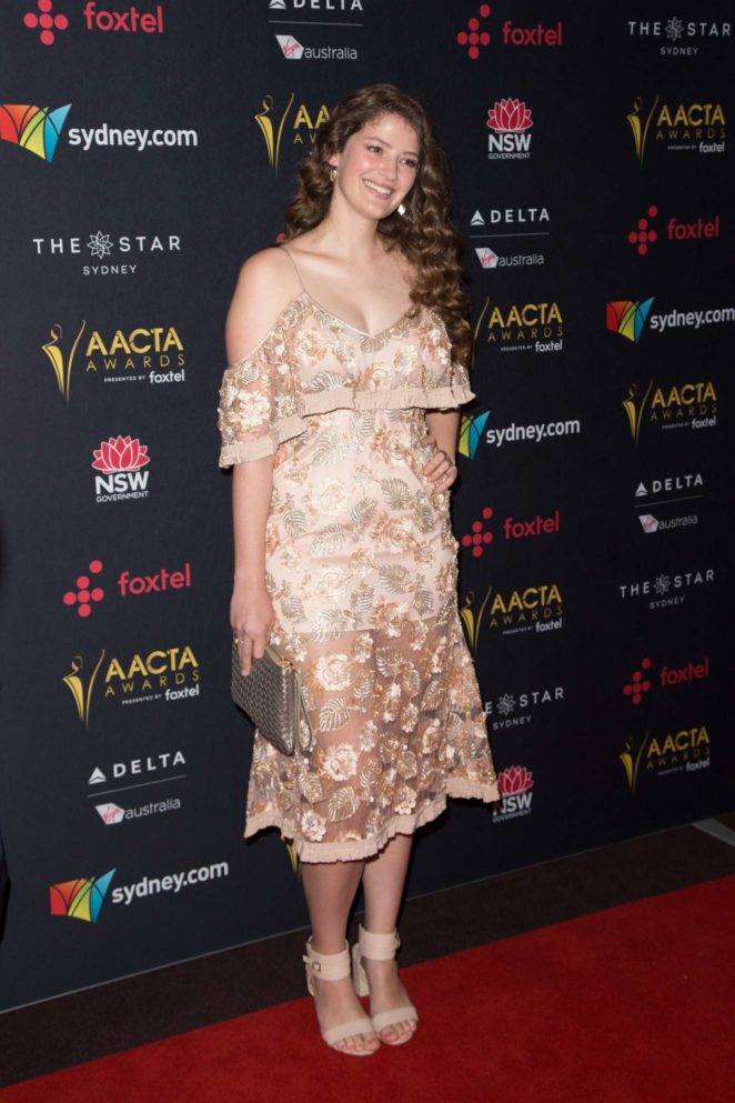 Sophie Hawkshaw - 2017 Australian Academy Cinema Television Arts Awards in Sydney