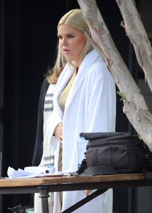 Sophie Monk - Ugg boots commercial shooting in Sydney