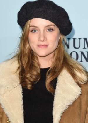Sophie Rundle - Skate at Somerset House Lunch Party in London