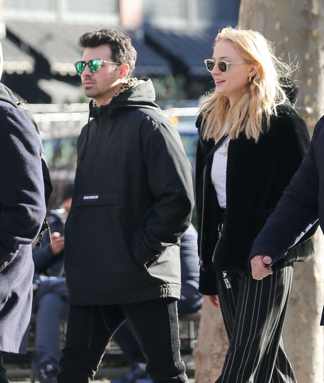 Sophie Turner and Joe Jonas - Have lunch out in NYC