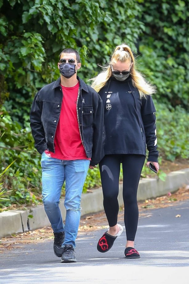 Sophie Turner and Joe Jonas - Out and about in Los Angeles